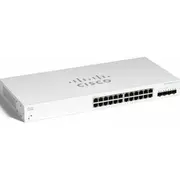 Cisco switch Cbs220-24T-4G, 24Xgbe Rj45, 4Xsfp, fanless - Refresh  Cbs220-24T-4G-Eu-Rf 889728502795