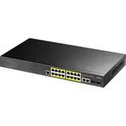 Cudy Gs2018Ps2-200W 16-Port Gigabit L2 Managed Poe 200W 2Xgbe Uplink 2Xsfp  6971690790394