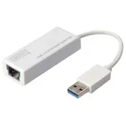 Digitus  Usb 3.0 to Gigabit Ethernet Adapter Usb-A Male, 10/100/1000 Mbps Dn-3023 Network 4016032318385
