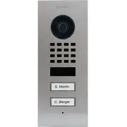 Doorbird D1102V Ip Vid. Türst. V2A Edels. 2Ruftasten Unterputz  423866805 4260423866805