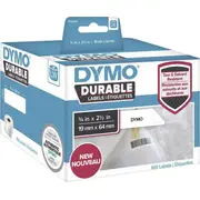 Dymo Lw Durable 19 mm x 64 2X 450 pcs  2112284 3026981122842
