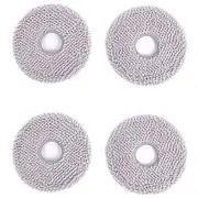 Ecovacs  Washable Improved Mopping Pads for Ozmo Turbo Systems of X1 Omni/X1 Turbo/T10 Turbo/ T20 Omni/X2 Omni D-Wp04-0012 4 pcs 6943757616497