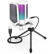 Fifine Ampligame A6V Rgb, White  A6V-White 4752243038239 85181000