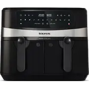 Taurus Air Fry Digital Duo Double 9 L 2200 W Hot air fryer Black  973980000 8414234739803 Agdtaufry0006