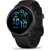 Garmin vívoactive 6 3.05 cm 1.2 Amoled 42 mm Digital 390 x pixels Touchscreen Black Wi-Fi Gps Satellite  010-02985-00 0753759342807