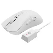 Genesis Gaming Mouse  Zircon 880 Pro 8K Wireless 2.4Ghz, Bluetooth White Nmg-2382 5901969450002 My-G-Gns-054