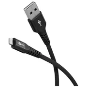 Goobay  Lightning Usb-A Supersoft Textile Cable with Metal Plugs 74504 4040849745041