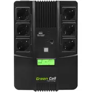 Green Cell Ups Aio 600Va 360W  Ups06 5902701419721 Augcel1Z0000002