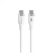 Hyper  Juice Usb-C Silicone Charging Cable, 1.5 m, White Hj4011Whgl 6941921149574