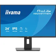 60,5Cm/23,8 1920X1080 iiyama Prolite Xb2497Hsn-B1 169 Fhd Ips 1Ms 100Hz Hdmi Displayport Usb-C Usb Lan Vesa Speaker Black  4948570125890