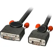 Kabel Lindy Dvi-A - D-Sub Vga 3M Black 41197  4002888411974