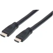 Kabel Manhattan Hdmi - 4K 10M Black 353977  0766623353977