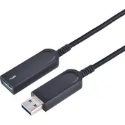 Kabel Usb Microconnect Usb-A - 20 m Black Usb3.0Aaf20Aop  5704174065746