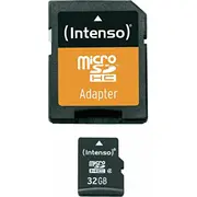 Karta Intenso Microsdhc 32 Gb Class 4  3403480 4034303015801