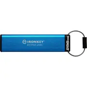 Stick 256Gb Kingston Ironkey Keypad 200C Aes-256 Usb-C retail  Ikkp200C/256Gb 740617336603