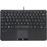 Klawiatura Perixx Periboard-525 De B Mini-Usb-Klawiatura z touchpadem Black  57155N 4049571007359