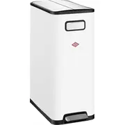 Kosz na śmieci Wesco biały mat Big Double Master -  381511-74 4004519121603