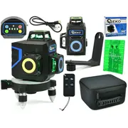 Geko Laser samopoziomujący 3D 360 12X zielone linie 8  5901477165870