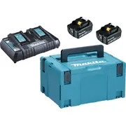 Makita Zestaw Zasilający 18V Bl1860Bx2Dc18Rd  198077-8 088381474511