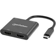 Manhattan Dual-Hdmi Usb-C 154321  766623154321
