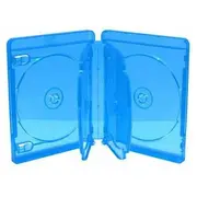 Mediarange Bd-Leerhülle für 6 Discs 22Mm blau  Box38-6-30 4260283119196
