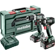 Metabo Metabo.zestaw Combo 18V 2.9.2 Bs 18 L Bl  Ssw 300 1X5,2Ah 1X2,0Ah Metabox 685202000 4061792210653