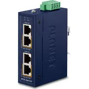 Planet Industrial 2-Port 10/100/1000T Gigabit Ethernet 10/100/1000 Obsługa Poe Blue  Ipoe-260-12V 4711605284769