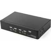 Startech.com 4 Port Displayport Kvm  - Dp 1.2 4K 60Hz Umschaltbox Usb Sv431Dpua2 0065030826372
