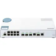 Qnap Qsw-M408-2C 8 Port Desktop  Web Managed 1G/2Xcombo 10G Sfp 4713213516706 3H12-04Q