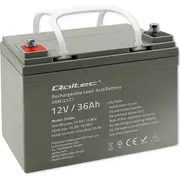 Qoltec Agm battery 12V 36Ah max. 540A  53084 5901878530840 Azqoluay0053084