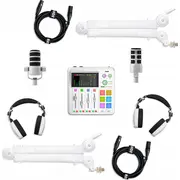 Zestaw studyjny Rode Podcaster Bundle White  5906268910059