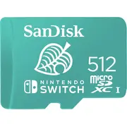 Sandisk Nintendo  Microsdxc Card 512 Gb Class 10 Uhs-I/U3 A1 V30 Sdsqxao-512G-Gnczn 0619659184650