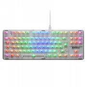 Klawiatura Sharkoon Gaming Crystal Shark biały De  4044951040131