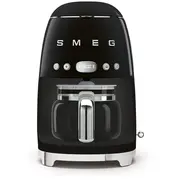 Smeg Drip Coffee Maker 50Style Black Dcf02Bleu  8017709280512