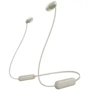 Słuchawki Sony Wi-C100 Beżowe  Wic100C.ce7 4548736133990