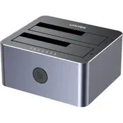 Unitek Dual Bay Hdd/Ssd Docking Station with Clone 5Gbp  Y-3026Gy01-Eu 4894160051271