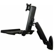 Startech.com Wandmontage Sitz-/ Steh Workstation - 1  bis zu 60,96Cm 24Zoll Vesa Hhenverstellbarer Ergonomischer Wallsts1 0065030870139