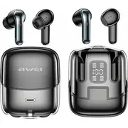 Słuchawki Awei słuchawki Bluetooth 5.3 T79 Enc Tws  stacja dokująca Black/Black 6954284011747