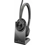 Słuchawki Hp Poly Voyager 4320 Usb-C Headset Bt700 dongle Charging Stand Bezprzewodowy Opaska na głowę Połączenia/Muzyka Usb Type-C Bluetooth Podstawka do ładowania Cza  77Z31Aa 1970296116114