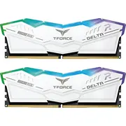 64Gb Team Group Dimm 6000 2X 32 Gb Dual-Kit Wei, Ff4D564G6000Hc38Adc01, Delta Rgb, Intel Xmp  Ff4D564G6000Hc38Adc01 0765441664142