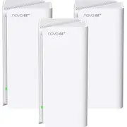 Tenda Mx21 Pro3-Pack Tri-Band 2.4 Ghz / 5 6 Wi-Fi 802.11Ax White Internal  6932849425710
