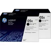 Hp Toner 05X Ce505Xd Schwarz Doppelpack  0884962660058
