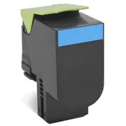 Toner Lexmark 70C20C0 Cyan Oryginał  0734646436533