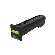 Lexmark 72K2Xce Cs82X Toner cyan  0734646587358