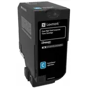 Toner Lexmark Kaseta z tonerem Cx725 Błękitny 84C2Hce 