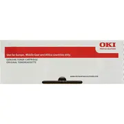 Toner Oki Black  44318620 5031713047513