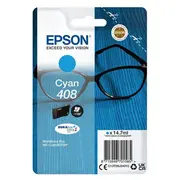 Tusz Epson 408 - 14.7 ml mit hoher Kapazitat Cyan original Blisterverpackung Tintenpatrone fur Workforce Pro Wf-C4810Dtwf  C13T09J24010 8715946701585