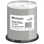 Verbatim Cd-R 700 Mb 52X 100 sztuk 43718  0023942437185