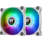 Thermaltake Fan Pure Duo 12 Argb Sync Radiator 2 Pack White  Cl-F097-Pl12Sw-A 4713227524162