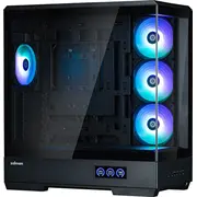 Zalman P50 Ds Black, Argb Fan x4  Black 8800263650026 Kozaloc0P50Dsb0